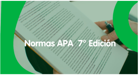 Cita y Referencia en Normas APA  7 edición